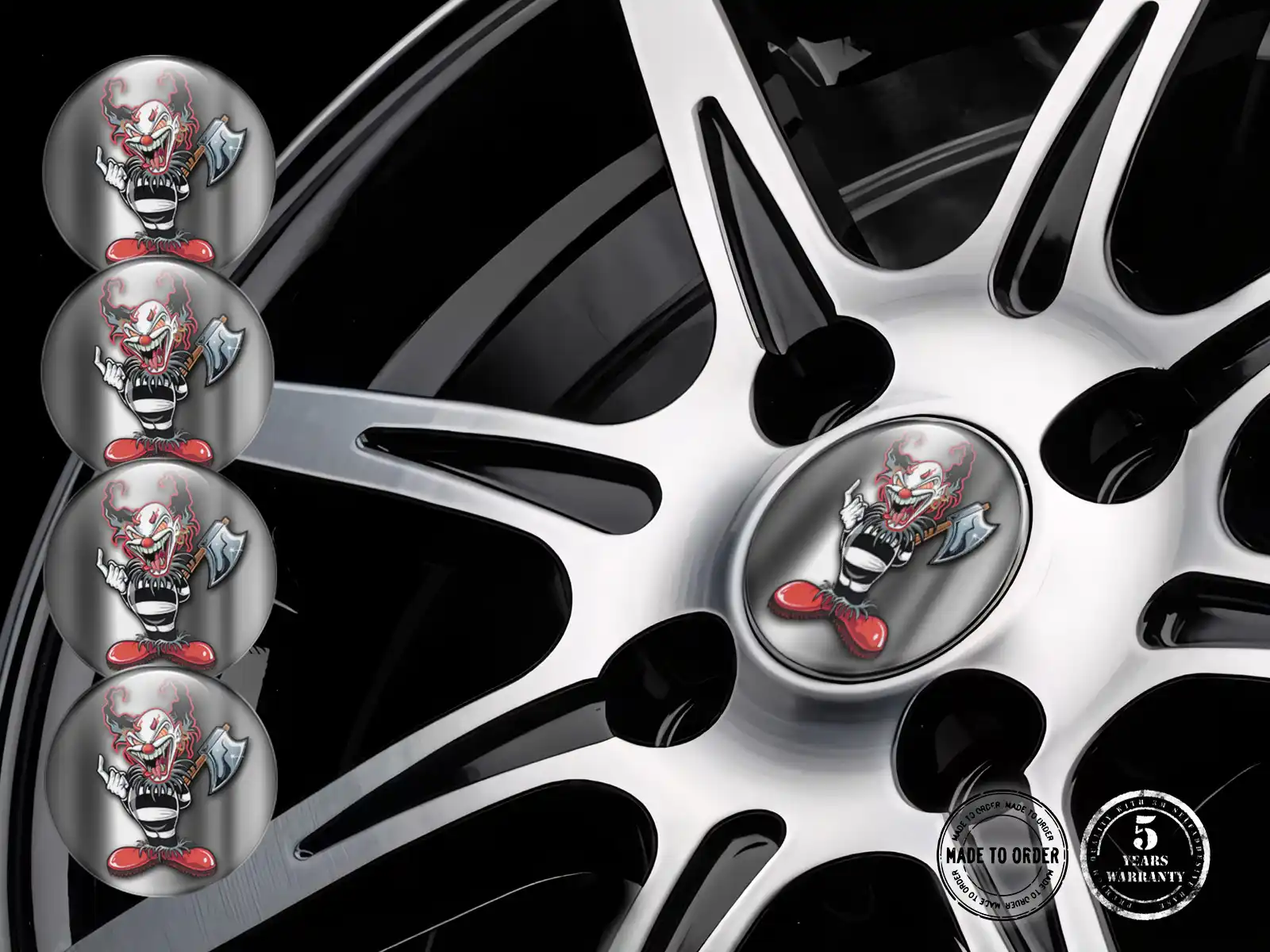 Wheel decals Limited Quality Premium Drift Dome